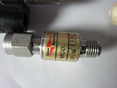 CONNECTOR BANANA BNC ELBOW and ATTENUATOR RF MICROWAVE OR DMM TESTER BIN#34-39