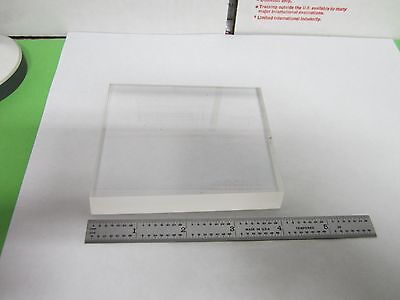 OPTICAL MIL SPEC GLASS WINDOW [polished & truncated] LASER OPTICS BIN#M6-03