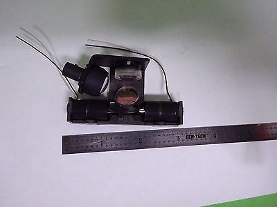 MICROSCOPE LEITZ GERMANY OPTICAL ASSEMBLY [void on mirror] OPTICS AS IS BN#Y1-09