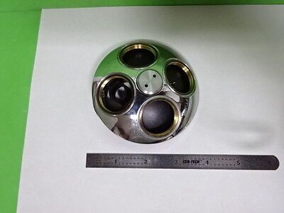 MICROSCOPE PART WILD HEERBRUGG SWISS EPI SIZE NOSEPIECE M20 AS IS BIN#AF-05