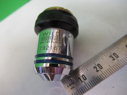 WILD HEERBRUGG SWISS FLUOTAR OBJECTIVE 6X MICROSCOPE PART AS PICTURED W4-B-18