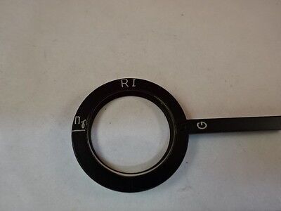 MICROSCOPE PART ZEISS POLARIZER RETARDER SLIDE POL OPTICS AS IS #T2-B-12