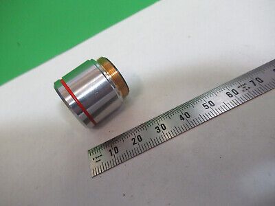 MEIJI 4X /160 LENS OBJECTIVE OPTICS MICROSCOPE PART AS PICTURED #R7-B-60