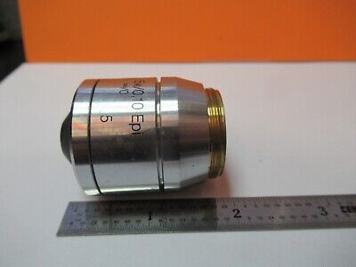 POLYVAR REICHERT AUSTRIA OBJECTIVE 5X IK MICROSCOPE PART AS PICTURE &W8-A-76