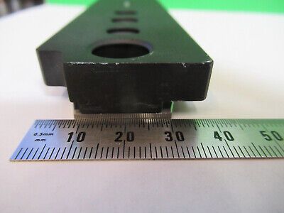 ZEISS SLIDE APERTURE 457375 GERMANY MICROSCOPE PART AS PICTURED &Q9-A-143