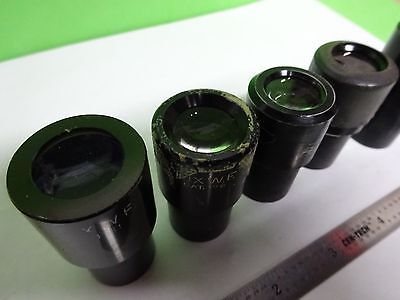 LOT 6 EA MICROSCOPE EYEPIECES ASSORTED OPTICS #W1-01