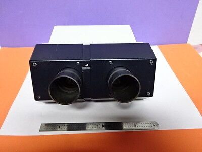 LEICA LEITZ 501018 DMR [DIRTY] OPTICS HEAD MICROSCOPE PART AS PICTURED &Z9-03