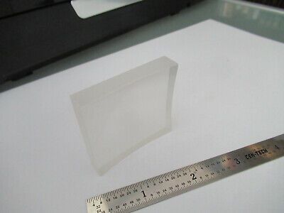 OPTICAL PLANO CONCAVE GLASS REFLECTOR UNCOATED OPTICS AS PICTURED &4B-FT-21