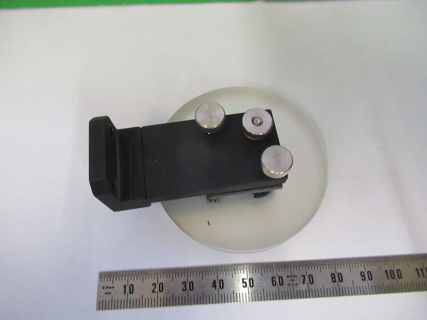 FOR PARTS OPTICAL MIRROR MOUNTED IN BASE LASER OPTICS AS PICTURED z4-b-65