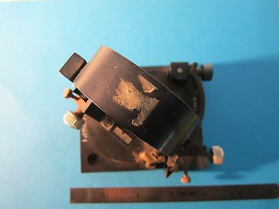 OPTICAL ORIEL MOUNT + FILTER LASER OPTICS BIN#23