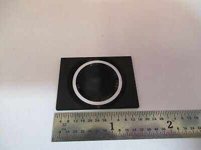 OPTICAL RETICLE 360DEG ANGLE PATTERN MICROSCOPE OPTICS AS PICTURED #B1-A-25