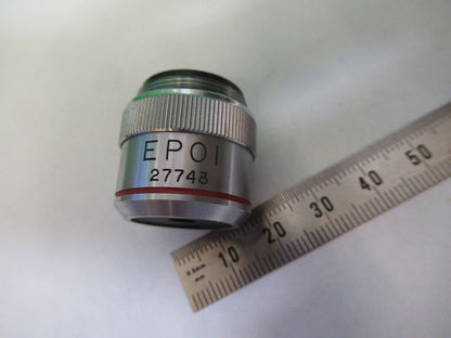 EPOI NIKON JAPAN OBJECTIVE 4X LENS MICROSCOPE PART AS PICTURED F4-B-06