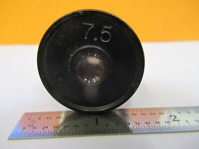 BAUSCH LOMB POL VINTAGE EYEPIECE 7.5X MICROSCOPE PART OPTICS AS PICTURED 4T-A-55