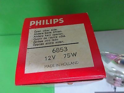 ONE LAMP BULB PHILIPS 6853 12V 75W AS IS BIN#V9