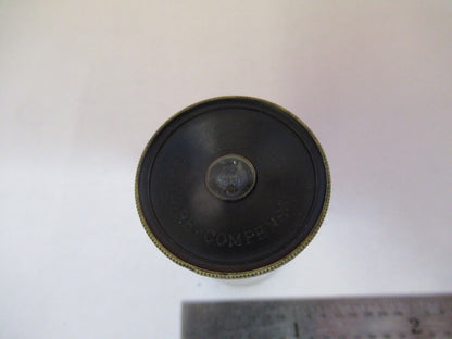 BAUSCH LOMB ANTIQUE EYEPIECE "9" OPTICS MICROSCOPE PART AS PICTURED &85-B-05