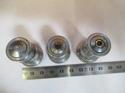 AO AMERICAN OPTICS OBJECTIVE SPENCER LOT MICROSCOPE PART AS PICTURED &8y-a-102