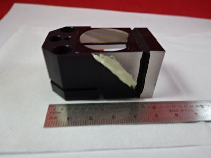 REICHERT LEICA POLYLITE  MOUNTED PRISM ASSEMBLY MICROSCOPE PART  AS IS #B8-A-16