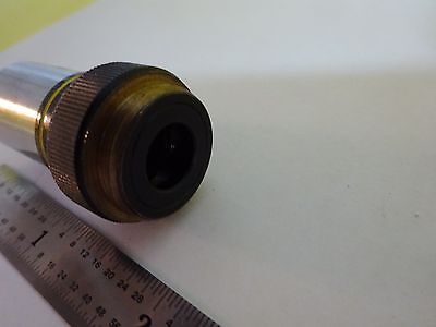 MICROSCOPE PART OBJECTIVE OLYMPUS M20 OPTICS AS IS BIN#W8-DC-18