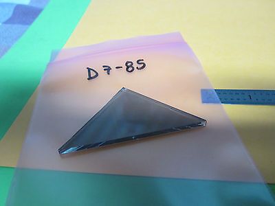 OPTICAL GLASS TRIANGLE CROSS PATTERNED  LASER OPTICS #D7-85