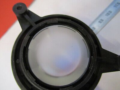 UNKNOWN ILLUMINATOR LENS CONVEX DIFFUSER MICROSCOPE PART AS PICTURED &5k-ft-81