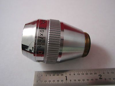 LEICA LEITZ OPTICAL MICROSCOPE PART OBJECTIVE NPL  10X DF OPTICS BIN#ERGOLUX