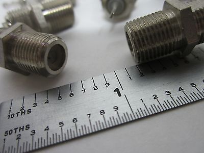 LOT 10 EA RF CABLE CONNECTOR TYPES AS IS BIN#J2-24