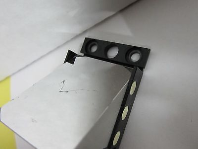 OPTICAL MICROSCOPE PART DMR LEICA MIRROR [STAINED] OPTICS AS IS BIN#D2-P-7