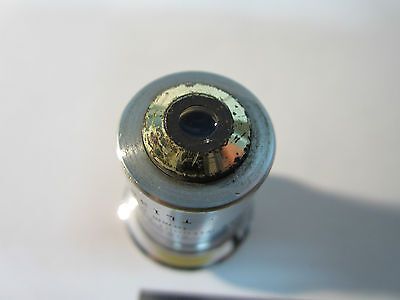 MICROSCOPE PART OBJECTIVE VINTAGE BAUSCH LOMB 16 mm 215 MM  OPTICS BIN#24-57-1