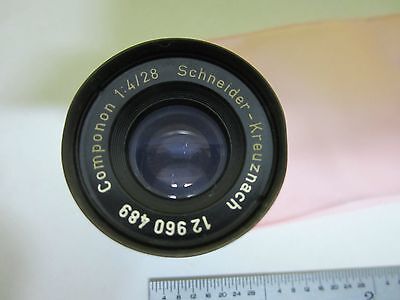 ANTIQUE LENS SCHNEIDER KREUZNACH COMPONON VINTAGE OPTICS #U4-B-04