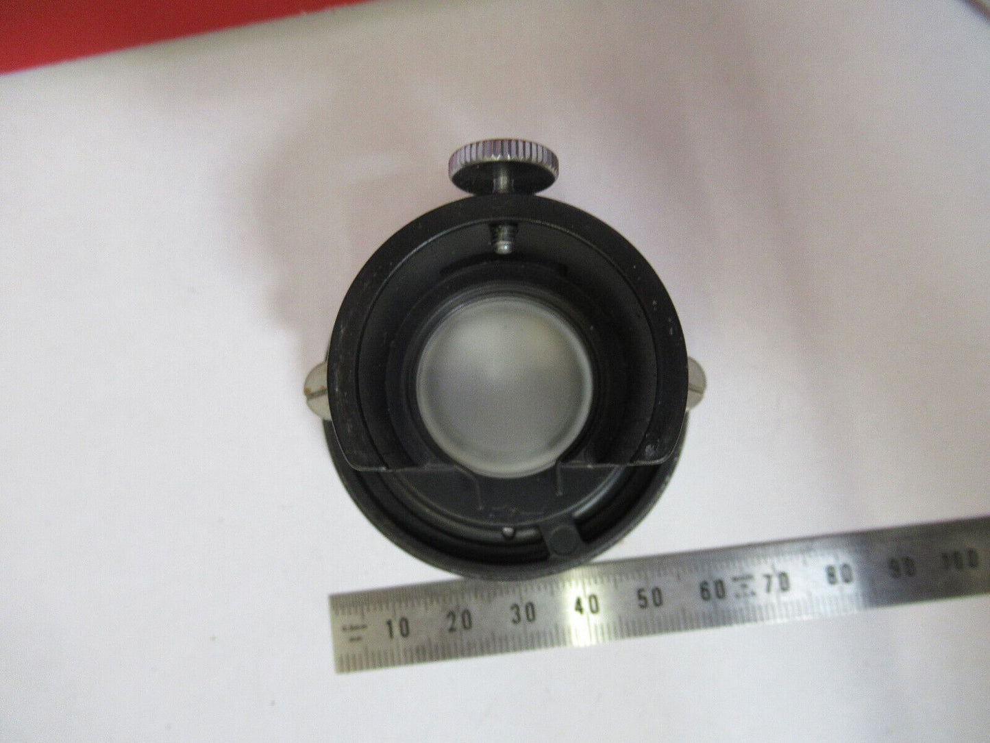 CARL ZEISS GERMANY LENS IRIS ILLUMINATOR MICROSCOPE PART AS PICTURED R3-C-54