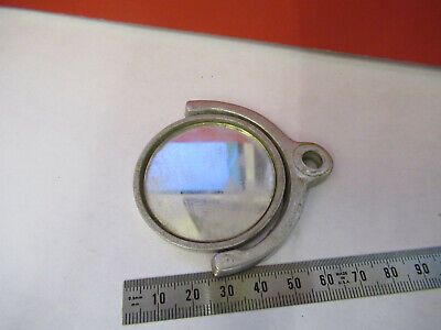 GENERIC VINTAGE MIRROR OLD MICROSCOPE PART OPTICS AS PICTURED &13-FT-70