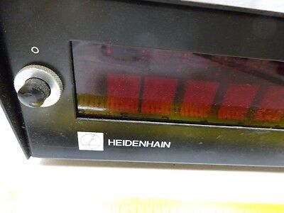 FOR PARTS MICROSCOPE POSITION HEIDENHAIN READOUT DISPLAY AS PICTURED AS IS #TC-2