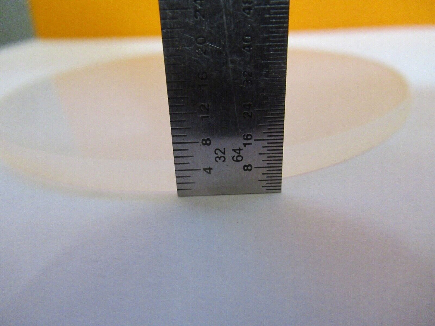 ZEISS GERMANY FROSTED DIFFUSER FILTER MICROSCOPE PART AS PICTURED &A5-A-26