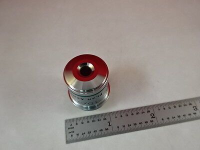 MICROSCOPE PART OBJECTIVE PLAN ACHRO DARK FIELD AMERICAN OPTICS AS IS #S4-A-03