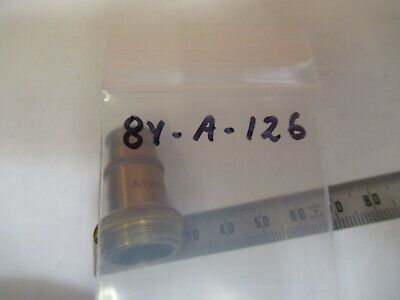 ANTIQUE BRASS SPENCER OBJECTIVE 44X LENS MICROSCOPE PART AS PICTURED &8Y-A-126