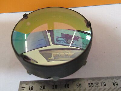 OPTICAL MIL SPEC RARE MOUNTED COATED LENS LASER OPTICS AS PICTURED &P6-A-64