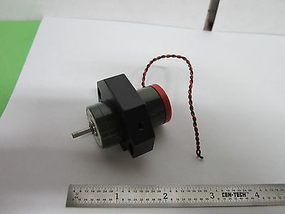 MICROSCOPE MINI MOTOR SWISS for LEICA GERMANY NOSEPIECE TURRET OPTICS BIN#F3-47