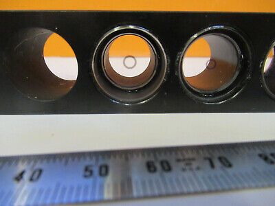 OLYMPUS JAPAN PHASE FILTER SLIDE MICROSCOPE PART OPTICS AS PICTURED &P4-A-41