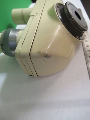 WILD HEERBRUGG M11 BINOCULAR HEAD OPTICS MICROSCOPE PART AS PICTURED &Q9-A-121