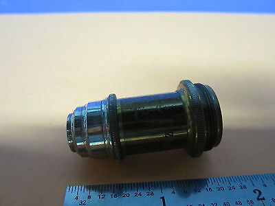 OPTICAL MICROSCOPE PART OBJECTIVE LEITZ GERMANY 7 VINTAGE OPTICS AS IS BIN#D7-93