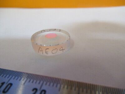 OPTICAL HP HEWLETT PACKARD SILICA COATED LENS LASER OPTICS AS PICTURED R5-A-66