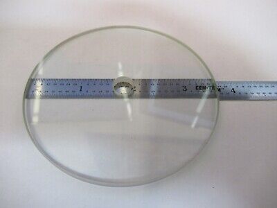 REICHERT AUSTRIA GLASS STAGE TABLE OPTICS MICROSCOPE PART AS PICTURED #Q1-A-34