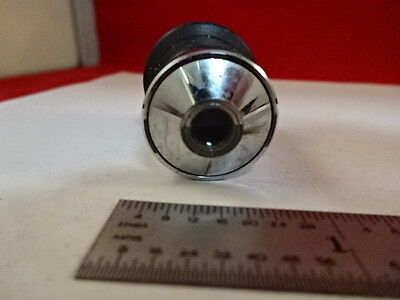 FOR PARTS MICROSCOPE PART WILD 10X SWISS cloudy OBJECTIVE OPTICS AS IS #AM-44