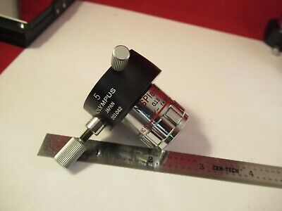 OLYMPUS DIC NOMARSKI OBJECTIVE + PRISM MSPLAN 5X MICROSCOPE OPTICS &FT-5-120