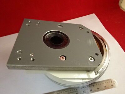 LEICA DMR NOSEPIECE SIX OBJECTIVE POSITIONS MICROSCOPE PART OPTICS AS IS H9-A-04