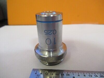 SWIFT JAPAN 10X OBJECTIVE LENS MICROSCOPE PART OPTICS AS PICTURED 85-B-97