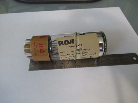 7102 RCA VACUUM TUBE PHOT0MULTIPLIER DETECTOR RARE AS PICTURED &W7-B-23