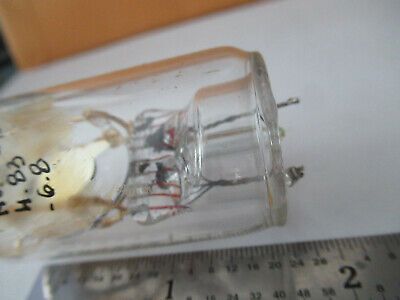 ANTIQUE RUSSIAN GLASS PKG RESONATOR QUARTZ CRYSTAL FREQUENCY CONTROL F3-A-61