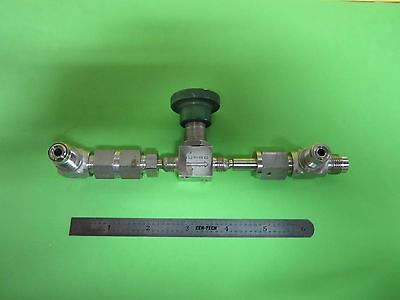 HIGH VACUUM FITTINGS NUPRO VALVE AS IS BIN#41