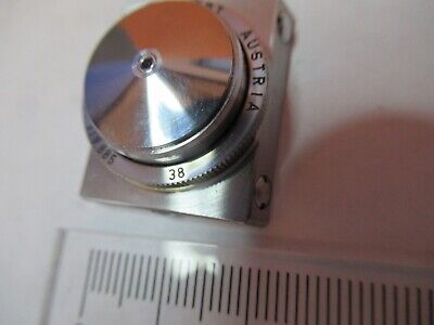 REICHERT AUSTRIA OBJECTIVE 38 MICROSCOPE PART OPTICS AS PICTURED &3K-A-58